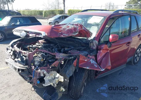 2017 Subaru Forester 2.5I Premium from USA, damaged, VIN JF2SJAEC0HH560047